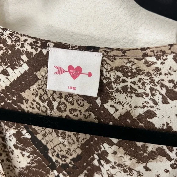 Buddy Love Snake Print Dress - Picture 3 of 3